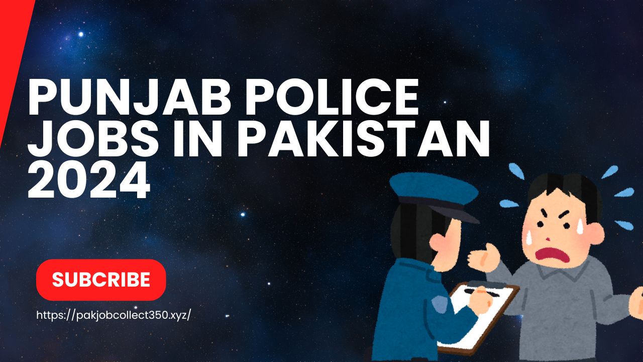 Punjab Police Jobs in Pakistan